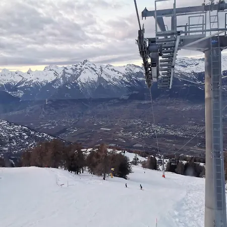 With The Most Beautiful Panorama View! - 4 Bedrooms, 2 Bathrooms, Big Corner Garden With Wide View On The Mountains And The Amazing Rhone Valley!