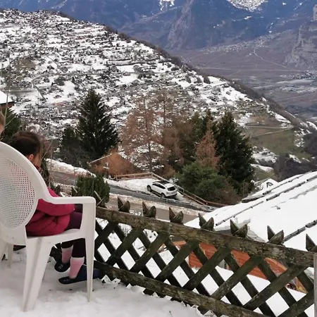 With The Most Beautiful Panorama View! - 4 Bedrooms, 2 Bathrooms, Big Corner Garden With Wide View On The Mountains And The Amazing Rhone Valley! Veysonnaz